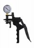 Elite beginner pump with psi gauge - transparent